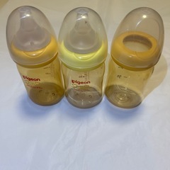Pigeon ピジョン　哺乳瓶　プラスチック　160ml 6本セットの画像