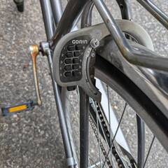 実動！自転車_前後ノーパンクタイヤ！_ママチャリの画像
