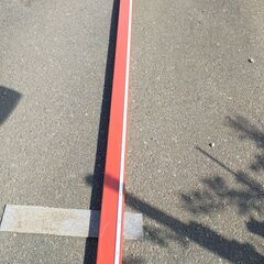 トレーラー用部材　75×45×2.3　長さ2ｍ　１本　寸法印字無しの画像