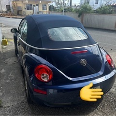 フォルクスワーゲン　ニュービートル　オープンカー❗️の画像