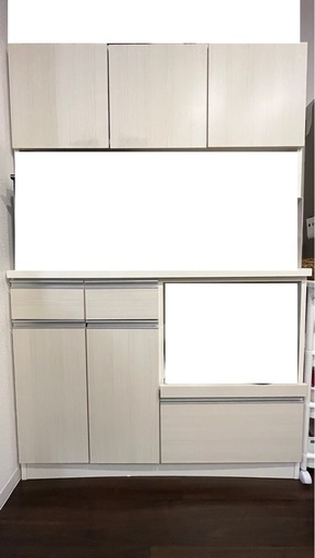 大川家具 幅120cm 食器棚