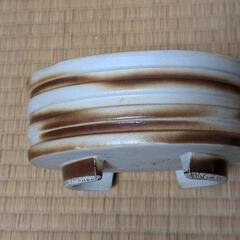 華道　花道　生花　フラワーアート用　器　花器　　17×13×8cm 剣山付の画像