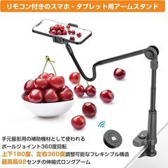 【10/6迄】スマホベッドスタンド/タブレットアームスタンド VEPETEの画像