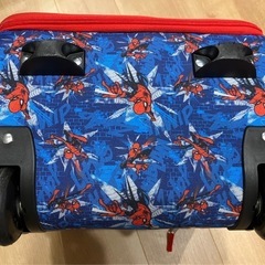 スパイダーマン　スーツケース　子ども用　の画像