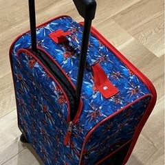 スパイダーマン　スーツケース　子ども用　の画像