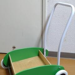 ベビー木製手押し車