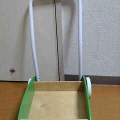 ベビー木製手押し車の画像