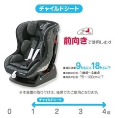 チャイルドシート　ベビーシート　レジェプラスの画像