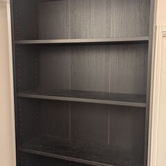 IKEA　BILLY ビリー　本棚, ブラック オーク調, 80...