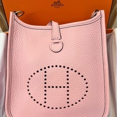 HERMES エヴリンミニ　トリヨンクレマンス　ローズサクラ　バ...