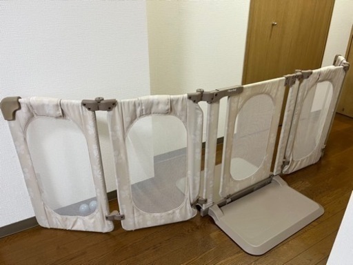 日本育児 ベビーゲート おくだけとおせんぼ Lサイズ 自立式