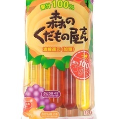 果汁100%チューペット10本×4袋
