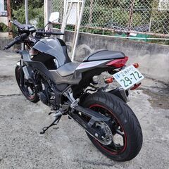 ⭐カワサキニンジャ250　EX250L　黒/グレー　カウルレスカスタム車　インジェクション　ABS付きの画像
