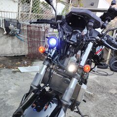 ⭐カワサキニンジャ250　EX250L　黒/グレー　カウルレスカスタム車　インジェクション　ABS付きの画像