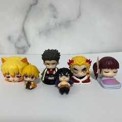 鬼滅の刃　ミニ　フィギュア　6点　セット