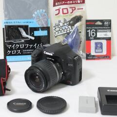 Canon kiss x3 レンズキット SDカード付き キャノン 初心者セット✨