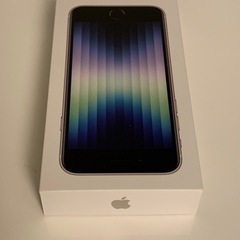 新品 未使用　iPhone SE３128GB　SIMフリー 