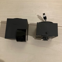 ネットワークカメラ　DWC-CUBEBK 本体とダクトレール接続...