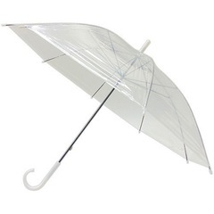 ミドリ産商 ビニール傘 50cm 透明 #501 新品 1本の画像
