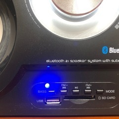 Bluetooth 2.1chスピーカーシステム の画像