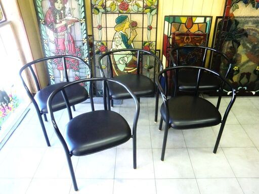 ＜ホウトク＞パイプ椅子５脚セット　値下げしました