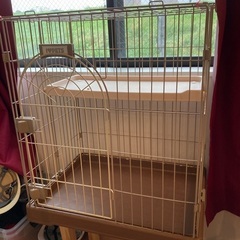 ペットゲージ　2段の画像