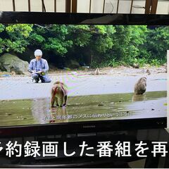東芝　液晶テレビ　32RB2　2011年製　外付けHDD付き