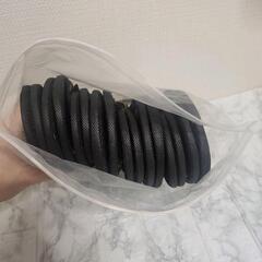 使い捨てスリッパ 黒 ブラック8足セットの画像