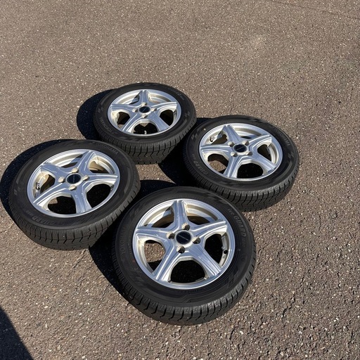 昨年購入155/65R14 スタッドレスアルミセット