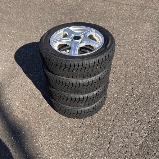 昨年購入155/65R14 スタッドレスアルミセット