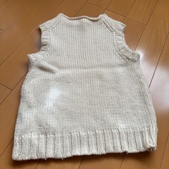 レディース　ニットベスト　Mの画像
