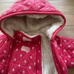 サイズ70  レトロ可愛い　ベビー　防寒の画像