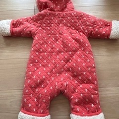 サイズ70  レトロ可愛い　ベビー　防寒の画像