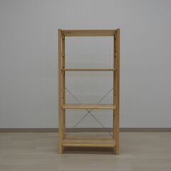 木製ラック【小金井市民限定】（小金井市再生家具）品番：09-04-13 ※新規優先の画像