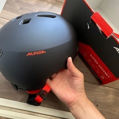 新品未使用ALPINAアルピナ自転車用ヘルメット子ども用黒
