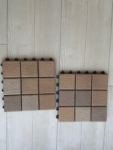 10/7までご連絡希望●引き取り限定●ジョイントタイル74枚