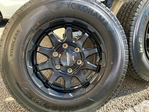 ハイエース着用タイヤ+ホイール4本セット（値段交渉可）
