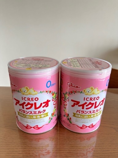 未開封新品】アイクレオミルク800g＊2缶セット