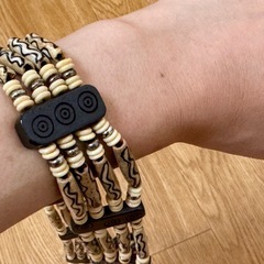 エスニック調の腰ベルトの画像
