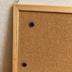 コルクボード　カラー画鋲　工具セットの画像