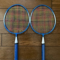 子供のバドミントンセットの画像