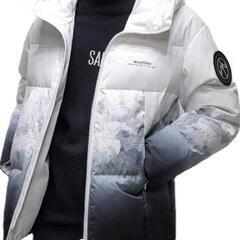 カッコイイ☆ 新品 未使用 ダウンジャケット XL メンズ 冬 ...
