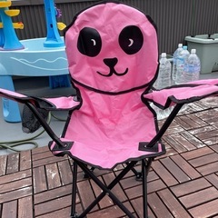 子供用　屋外用　折りたたみ椅子