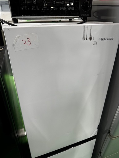 ご来店時、ガンお値引き‼️ Hisense(ハイセンス) 2023年製162 L 2ドア冷蔵庫