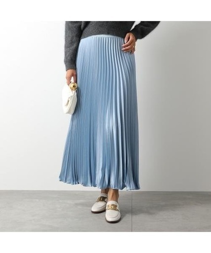 MAX MARA Weekend プリーツスカート GAVINO サテン ロング　Mサイズ