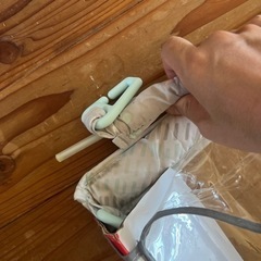 ベビー用品　0歳から使えるプレイマット　おもちゃのガーランドつきの画像