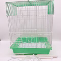 鳥籠 バードパレス 鳥 ケージ 鳥かご 鳥小屋 鳥ケージ バードゲージ 文鳥 オウムケージ セキセイインコケージ 九官鳥 ペット用品  グリーンの画像