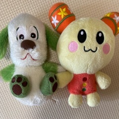 わんわん　うーたん　ぬいぐるみの画像
