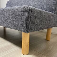 【引渡者決定済】LOWYA  ソファダイニングセット 4人掛け（4点） 