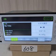608 完 トヨタ 純正 メモリーナビ NSCP-W61 動作確認済み